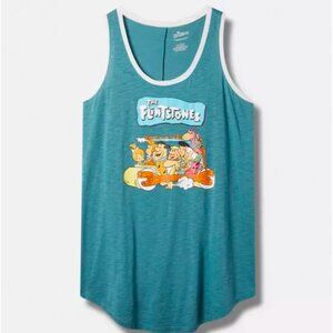 Torrid Flintstones Sleeveless Tunic Sleep Gown Size 4